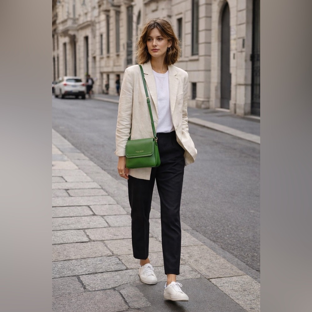 Kate Spade Vibrant Green Crossbody Bag